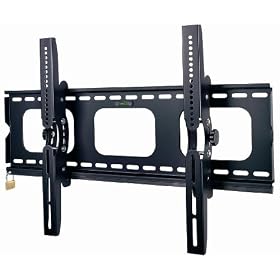 Duronic TVB103M-K Black Universal 32"-55" LCD/Plasma/LED/3D TV Wall Mount Bracket Tilt with [[ SECURITY LOCKING BAR ]] + FREE TV Screen Cleaner Kit worth �9.99