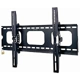 Duronic TVB103M-K Black Universal 32"-65" LCD/Plasma/LED/3D TV Wall Mount Bracket Tilt with Security Lock Bar + FREE TV Screen Cleaner Kit worth �9.99by Duronic