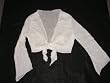 Lightweight White Gauze Calypso Tie Top