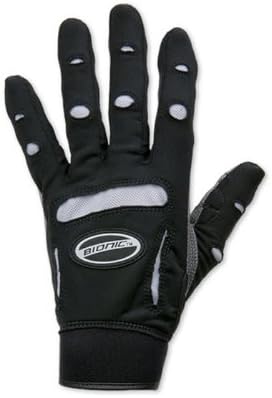 Bionic Women's Full Finger Fitness Gloves - Black/White