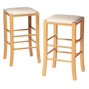 Venice 24" Backless Bar Stool - Set of 2