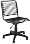 ITALMODERN Beetle Low Back Black,Graphite Black Office Chair