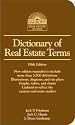 Dictionary of Real Estate Terms (Barron's Business Guides)