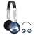 Coby CV130 Super Bass HP w/ Swivel Earcups & Volume Control