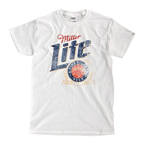 Miller Lite Beer - Vintage White T-Shirt