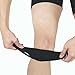 AZSPORT Patella Tendon Strap, Fully Adjustable Knee Resistance Band, One Size, Black