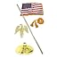 Indoor 4ft x 6ft US Flag Kit