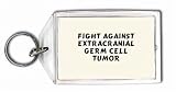 Fight Against Extracranial Germ Cell Tumor Keychain