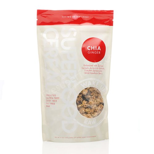 Living Intentions: Superfood Cereal, Chia Ginger, 9 oz