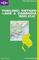 Lonely Planet Thailand, Vietnam, Laos & Cambodia Road Atlas (Travel Atlases)