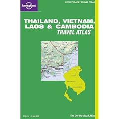 Thailand, Vietnam, Laos & Cambodia road atlas (Lonely Planet Travel Atlases)