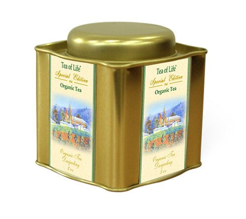 Tea Of Life Special Edition Darjeeling, 3-Ounce Tin (Pack of 4) by Darjeeling Teas
