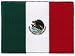 Mexico Flag Embroidered Patch Mexican Iron-On National Emblem
