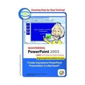Microsoft Power Point Tutorial on Com Mastering Microsoft Powerpoint 2003 Training Tutorial Software