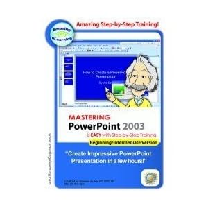 Microsoft Power Point Tutorial on Com  Mastering Microsoft Powerpoint 2003 Training Tutorial  Software