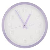 DecoMates Non-Ticking Silent Wall Rim (Lavender)