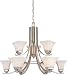 Minka Lavery Agilis 2 Tier Chandelier Model 1818-84