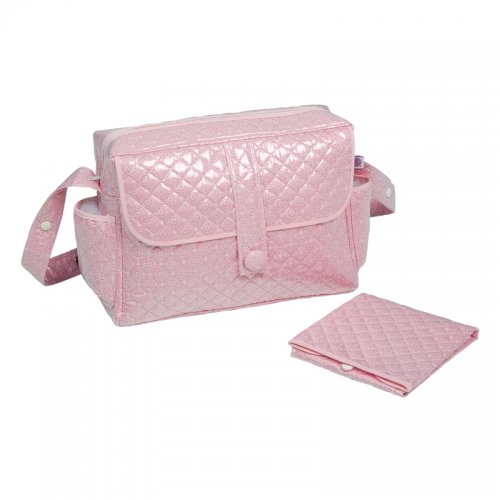 Imagen principal de Bolín Bolón-Bolsa + vestidor-Colección Nubes-32 Rosa