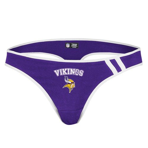 Minnesota Vikings Ladies Mystic Memory III Thong Underwear - S