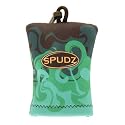 Spudz SPFD20-G5 10x10 Micro Fibre Lens Cloth In Pouch -Green Swirl