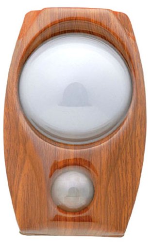 ELPA LEDセンサー付ライト木目 PM-LW200(L) 温白