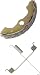 EBC Brakes 602G Water Grooved Brake Shoe for Suzuki