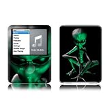 Abduction Design Protective Decal Skin Sticker for Apple iPod nano 3G (3rd Generation) 4GB/ 8GB Player