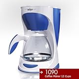 1090 12%2Dcup Coffee Maker Auto Shut%2Doff%2C Anti drip %26 Perm filter