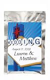 413GlZR1ZiL. SL160  Baby Keepsake: Las Vegas Wedding Sign Personalized French Vanilla Hot Cappuccino Mix   Unassembled