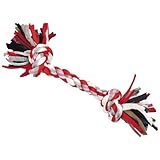 Picture Bow-Wow Pet Knotted Bone Dog Toy - Cotton Rope -
