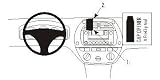 CPH-Brodit Toyota RAV 4 Brodit ProClip Center mount 2001 - 2003 Fits All Countries - #853293