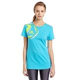 adidas Women's WC Spin Tee (Intense Blue, Medium)