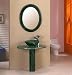 DreamLine Stone Bathroom Vanity dlvnfv1ig-DS Indian Green color W 27 1/4'' x H 33 3/8...