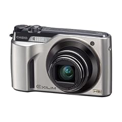 Casio Exilim EX-FH100 Highspeed Digitalkamera (10 Megapixel, 10-fach opt. Zoom, 7,6 cm (3 Zoll) Display, bildstabilisiert) silber