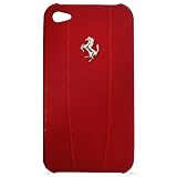フェラーリ i Phone レザー ハードカバー Modena レッド【iPhone4/4S対応】
