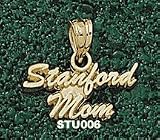 Stanford Univ Stanford Mom Charm/Pendant -14K/10K, Stainless Steel or Gold Plated