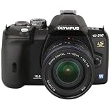 cheap Olympus Evolt E510 10MP Digital SLR Camera with CCD Shift Image Stabilization and 14-42mm f/3.5-5.6 and 40-150mm f/4.0-5.6 Zuiko Lenses