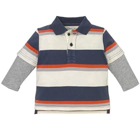 The Children's Place Baby-Boys Faux-layered Polo