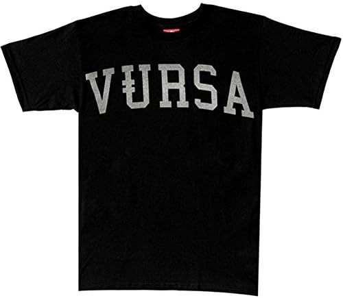 Vursa Limited Men's Varsity T-shirt Large Black