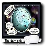Londons Times Funny Aliens Cartoons - Dark Side Of The Moon With Apologies To Pink Floyd - Mouse Pads