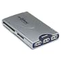 USB 2.0 All-in-1 Memory Card Reader & Writer And 3-Port USB 2.0 HUB, For PC and MAC