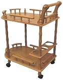 Search : Oak 2-Tier Wine Table