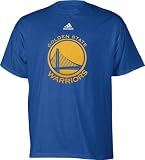 NBA Youth Golden State Warriors Short Sleeve Tee "Team Logo" - R8A3Bmkwa (Royal, Medium)