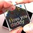 Spaceform Collectable Glass Token I Love You Daddy - 367