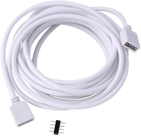 DQDF Extension Cable Wire With 4Pin Plug for LED Strip Ribbon PatternName: 5M, Model: (Tools &amp; Outdoor gear supplies)