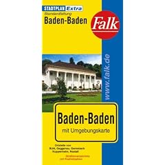 Falk Stadtplan Extra Standardfaltung Baden-Baden