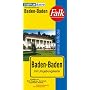 Falk Stadtplan Extra Standardfaltung Baden-Baden