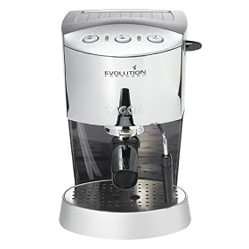 Gaggia Evolution Chrome/Silvertone Espresso Machine - 16103 by 