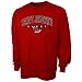 Saint Joseph's Hawks Crimson Mascot Bar Long Sleeve T-shirt