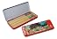 ADVENTURES OF TINTIN RED METAL PENCIL BOX WITH 8 TINTIN PENCILS